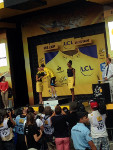Podium du Tour de France 2015 à Praloup