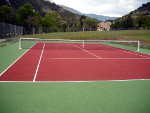 Le court de tennis de Le Fugeret